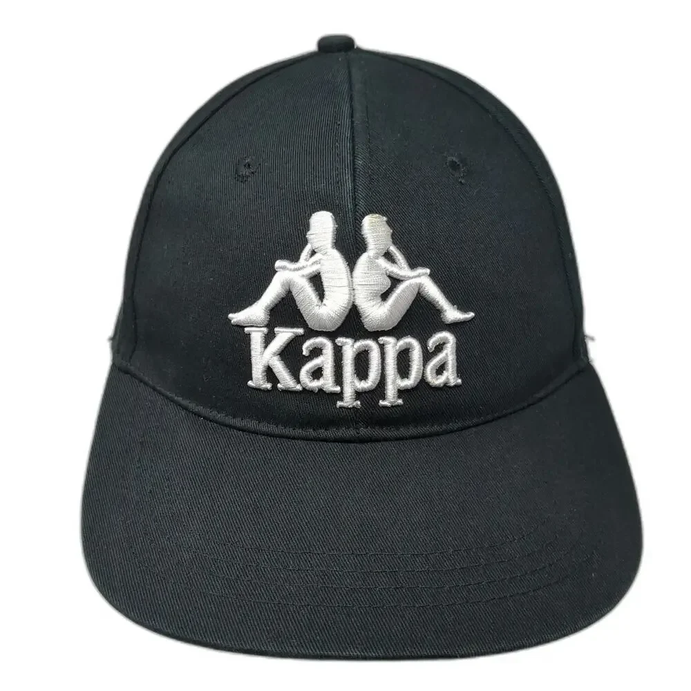 Kappa Snapback Hat Black Size 59 Embroidered Logo Adjustable Sportswear Cap